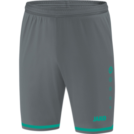 JAKO Short Striker 2.0 antraciet/turkoois (4429/24) - RONDE PRIJS