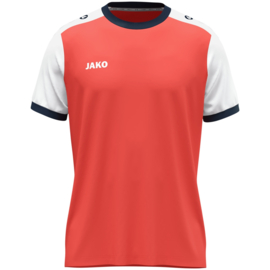 JAKO Shirt Dynamic KM koraal/wit/marine (4270/190) (NIEUW)