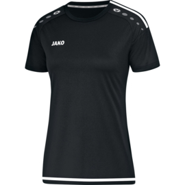 JAKO T-shirt Striker 2.0 dames zwart/wit (4219D/08) (SALE)