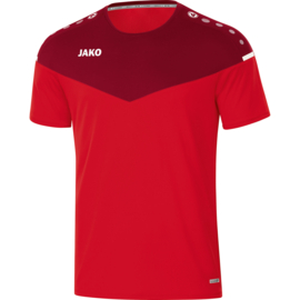 JAKO T-shirt Champ 2.0 rood/wijnrood (6120/01) - SALE