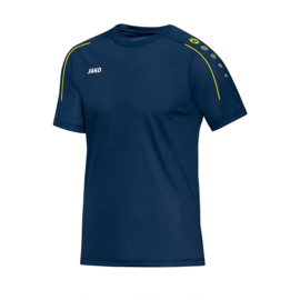 JAKO T-shirt Classico bleu nuit-citron 6150/42 