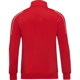 Jako Veste polyester Classico rouge 9350/01(avec logos wadokai)