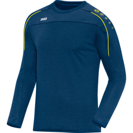 JAKO Sweater Classico nachtblauw/citroen (8850/42)