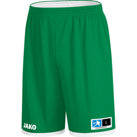 JAKO Reversible short Change 2.0 sportgroen/wit (4451/06)