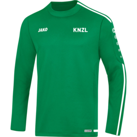 Sweater Striker 2.0 sportgroen (+ Clublogo KNZL)