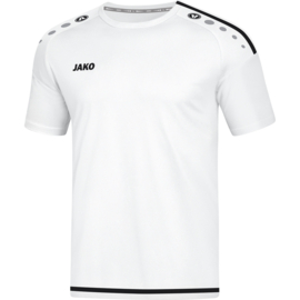 JAKO T-shirt Striker 2.0 wit/zwart (4219/00) (SALE)