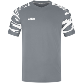 JAKO Shirt Wild KM steengrijs/wit (4244/842)