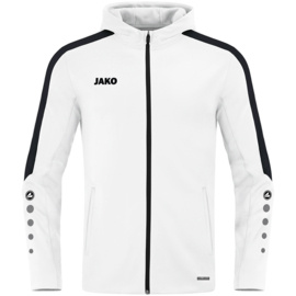 JAKO Jas met kap Power wit (6823/000)