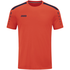 JAKO Shirt Power KM  flame/marine (4223/375)