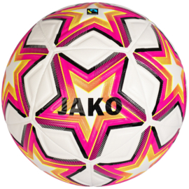 JAKO Trainingsbal World wit/pink/fluogeel (2335/651) - LEVERBAAR VANAF APRIL 