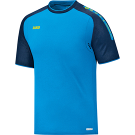 JAKO T-shirt Champ jako-blauw/marine/fluogeel (6117/89) (SALE)