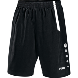 JAKO Short Turin zwart/wit (4462/08) - SALE
