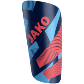 JAKO Scheenbeschermer River Light hemelsblauw/navy/koraal (2776/434) (NIEUW)