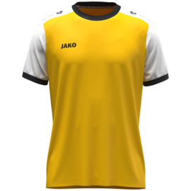 JAKO Shirt Dynamic KM geel/wit/zwart (4270/305) (NIEUW)