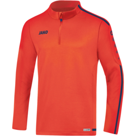 JAKO Ziptop Striker 2.0 flame/navy (8619/18) - RONDE PRIJS