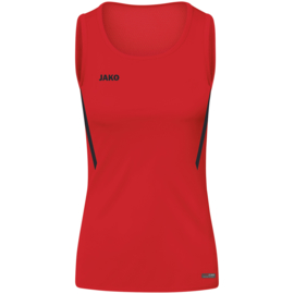 JAKO Tank top Challenge rood/zwart  (6021/101)