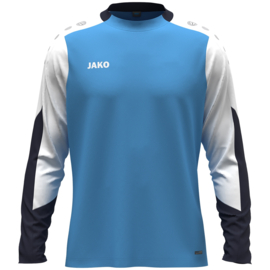 JAKO Longsleeve Dynamic hemelsblauw/wit/marine (8870/431) (NIEUW)
