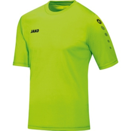 Jako Shirt Team KM fluogroen 4233/25