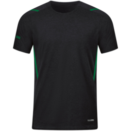 JAKO T-shirt Challenge zwart/sportgroen (6121/503)