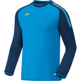 JAKO Sweater Champ jako-blauw/marine/fluogeel (8817/89) (SALE)