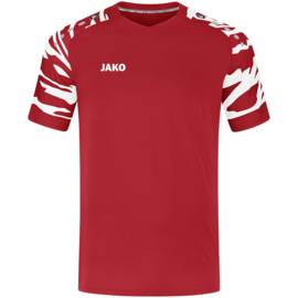 JAKO Shirt Wild KM sportrood/wit (4244/112)