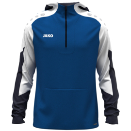 JAKO Sweater met kap Dynamic royal/wit/marine (6770/405) (NIEUW)