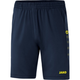 JAKO Short dèntraînement Premium bleu- citron 8520/93 (NEW) 