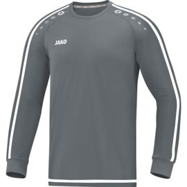 JAKO Shirt Striker 2.0 steengrijs/wit (4319/40) - RONDE PRIJS