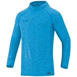 JAKO Sweater met kap Active Basics jako-blauw gemeleerd (8849/89) (SALE)