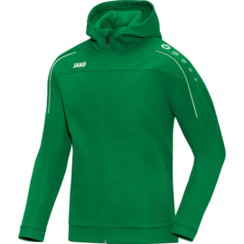 JAKO Veste à capuchon Classico vert sport 6850/06 