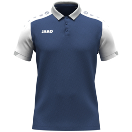 JAKO Polo Dynamic nachtblauw/wit/lichtgrijs (6370/921) (NIEUW)