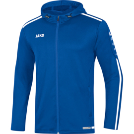 JAKO Jas met kap Striker 2.0 royal/wit (6819/04) (SALE)