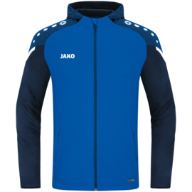 JAKO Jas met kap Performance royal/marine (6822/403)