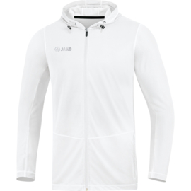 JAKO  Veste à capuchon Run 2.0 blanc 6875/00