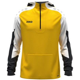 JAKO Sweater met kap Dynamic geel/wit/zwart (6770/305) (NIEUW)