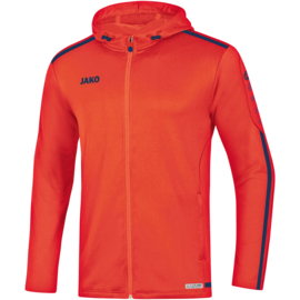 JAKO Jas Met Kap Striker 2.0 flame/navy (6819/18) - RONDE PRIJS