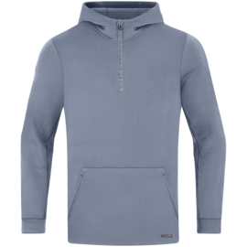 JAKO Sweater met kap Pro Casual Smokey Blauw (6745/445)
