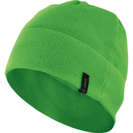 Jako Fleece beanie zachtgroen (1224/22)