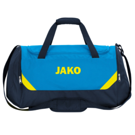 JAKO Sporttas Iconic JAKO-blauw/marine/fluogeel (1924/444) - LEVERBAAR VANAF APRIL 