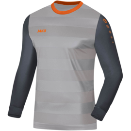 JAKO Keepershirt Leeds zilvergrijs/antra/fluo oranje (8907/40) - RONDE PRIJS