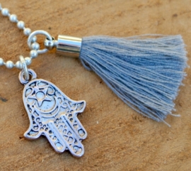 Hamsa necklace