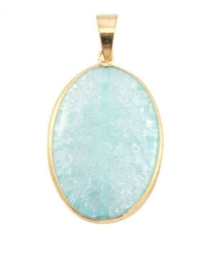 Light blue gemstone