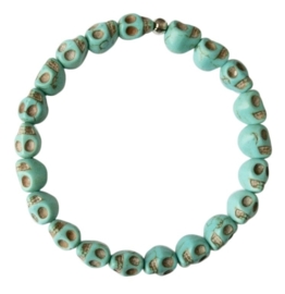 Skulls turquoise