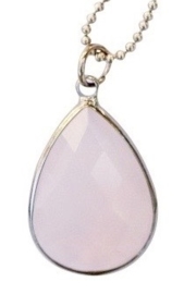 Crystal pink necklace