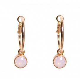 Swarovski creool rose water opal