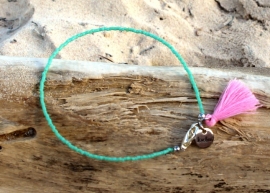 Summer mint anklet