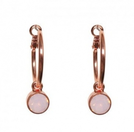 Swarovski creool rose water opal