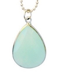 Crystal blue necklace