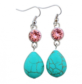 Swarovski turquoise pink