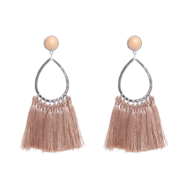 Tassels taupe